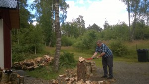 Vedklyvning